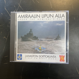 Laivaston Soittokunta - Amiraalin lipun alla CD (VG+/M-) -sotilasmusiikki-